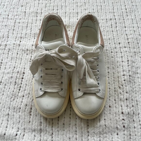 Alexander McQueen White Chunky Sneakers - Size 5 - Picture 8 of 8